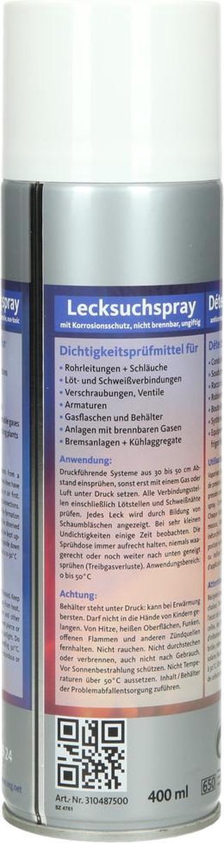 Lekdetectie spray 400 ml spuitbus