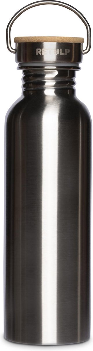 Retulp Urban – Drinkfles – 750ML – RVS – Zilver