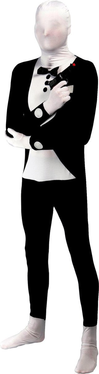 2nd Skin Tuxedo - Kostuum Volwassenen - Maat M - 48/50