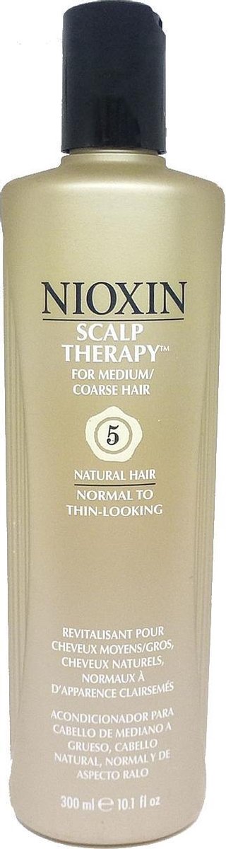 Nioxin System 5 Conditioner voor hoofdhuidtherapie 300ml Medium grof haarherstellende verzorging