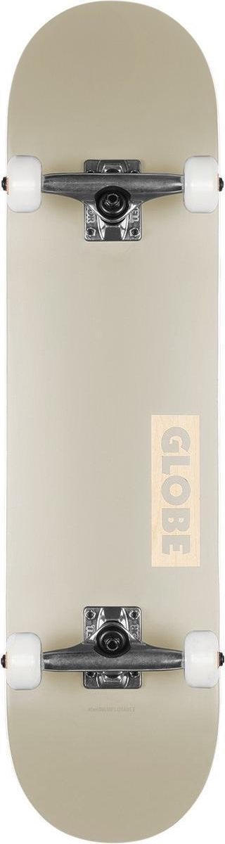 Globe Goodstock 8'' Skateboard Off White