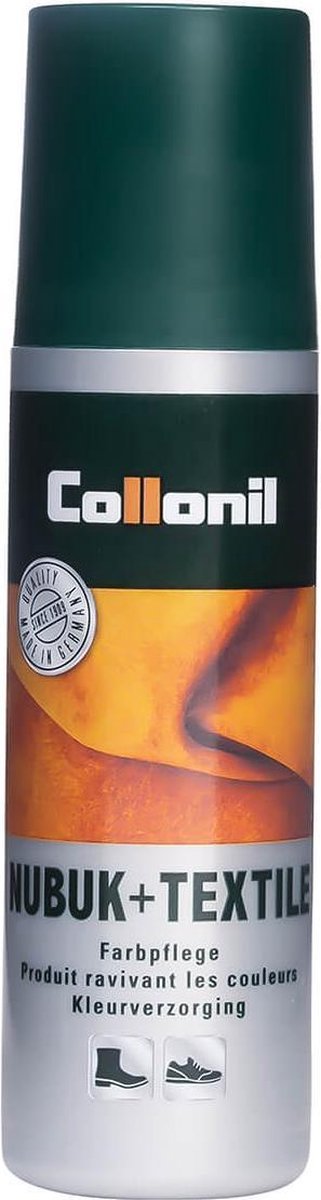 Olijf Kiwi Khaki groen Leer & Textiel Opfris Kleurverzorgingsmiddel - kleur 649 - Flacon met handige depper 100ml