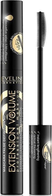 Eveline Cosmetics Extension Mascara Extreme Lengte en Verzorging