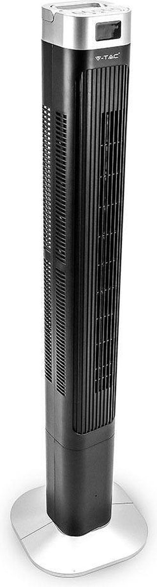 V-tac VT-5546 Torenventilator met display - 55W - zwart/grijs - 117 cm hoog