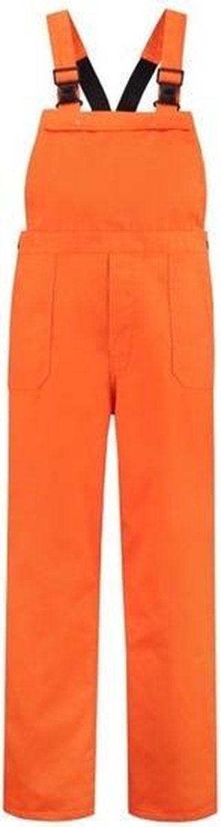 Oranje tuinbroek voor kinderen 128