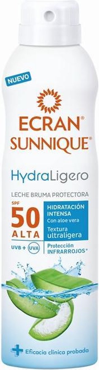 Ecran Ecran Sunnique Hydraligero Aerosol Spf50 250 Ml