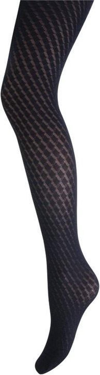 Marianne Fashion Panty met Wafeltjes Zwart 30035