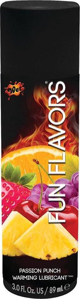 WET Fun Flavors Glijmiddel Passion Fruit Pizzazz - 93 ml