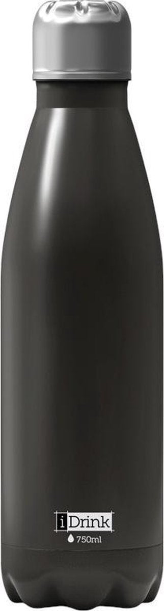 i-Drink bottle 750 ml Black - Thermosfles