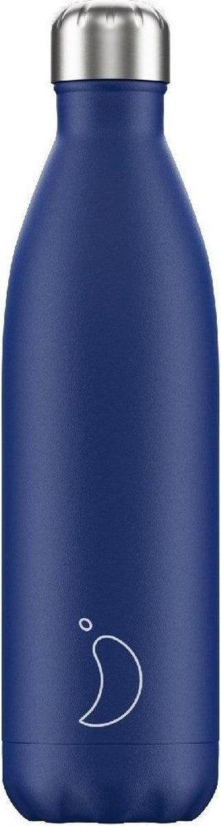 Chillys - Drinkfles - 500 ml - Mat Blue