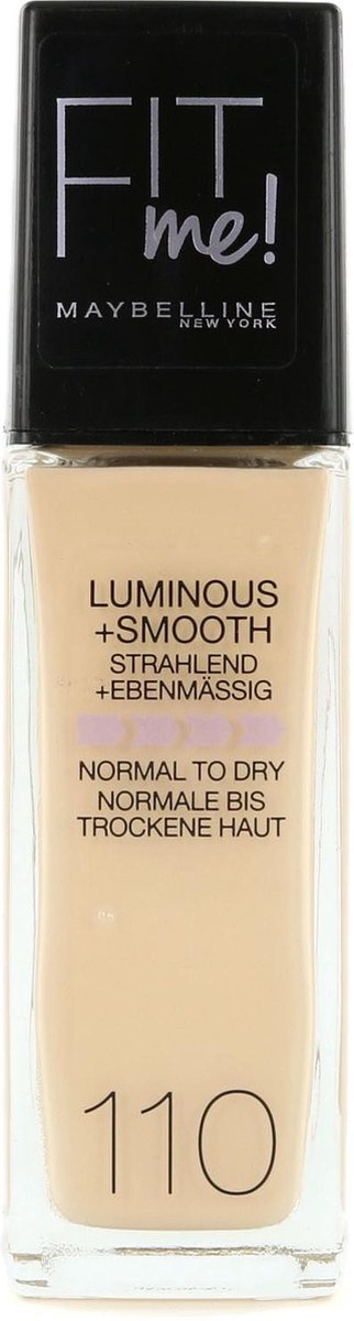 Maybelline Fit Me Luminous + Smooth Foundation - 110 Porcelain