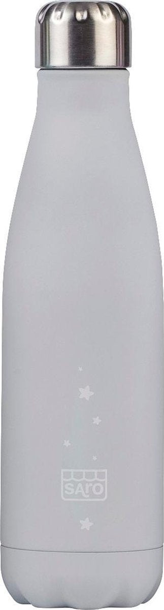 Saro Thermosfles Rvs 500 Ml 26 Cm Grijs
