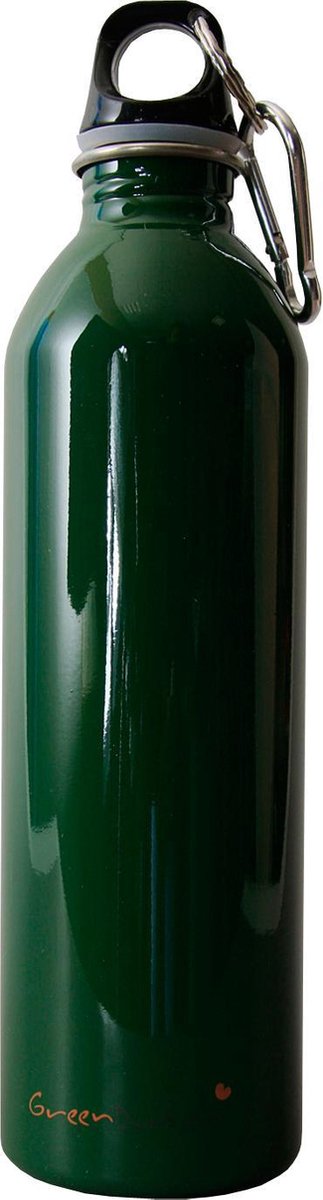 Greendutch roestvrijstalen drinkfles - 0.6 l - Donkergroen