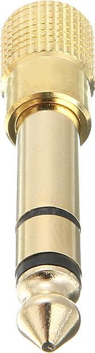 3.5mm naar 6.5mm Audio Jack adapter converter (2 stuks)