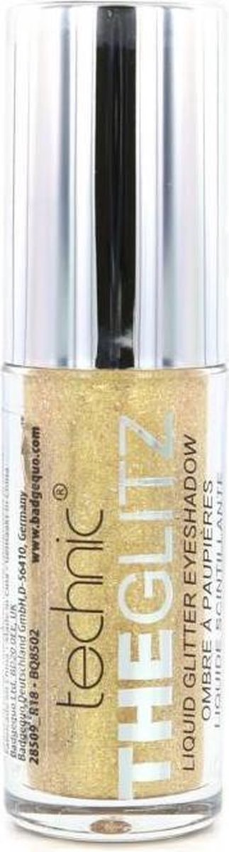 Technic The Glitz Liquid Glitter Oogschaduw - Gold