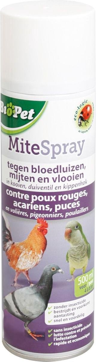 MITE SPRAY - 500 ml tegen bloedluis
