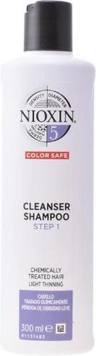 MULTI BUNDEL 3 stuks Nioxin System 5 Shampoo Volumizing Weak Fine Hair Chemically Treated Hair 300ml