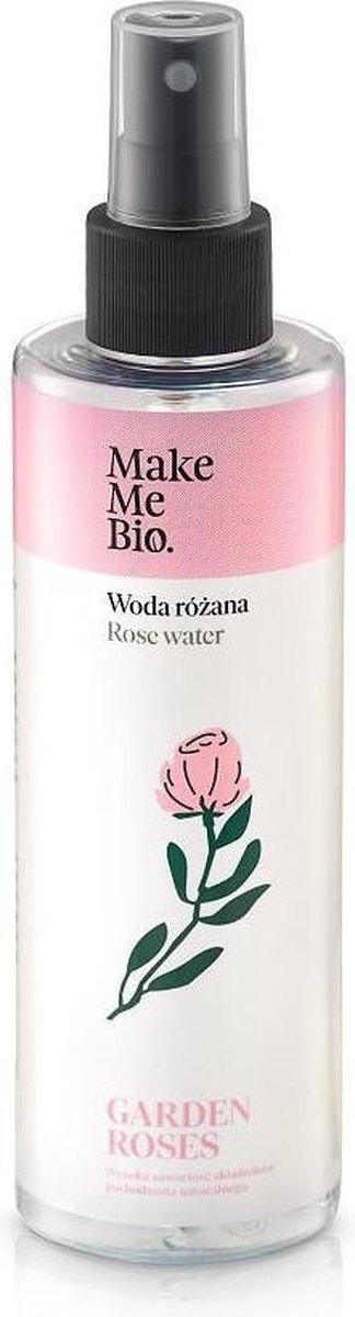 MakeMeBio® | Rosewater Gezicht Toner | Rozenwater Spray | Hydraterend | Verzorgend | Revitaliserend | Geschikt voor alle huidtypes | Vegan | 200ml