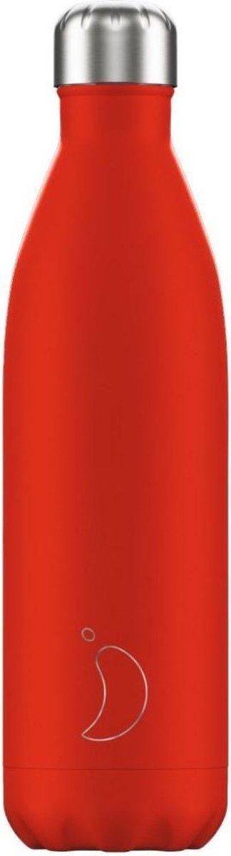 Chilly's 750 ml fles Neon Rood 750 ml