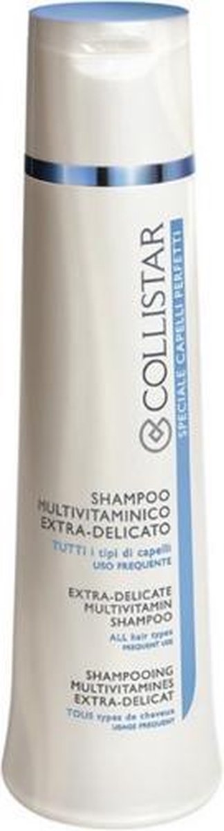 MULTI BUNDEL 4 stuks Collistar Extra Delicate Mltivitamin Shampoo 250ml