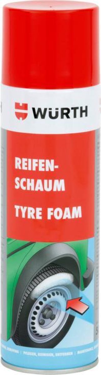 wurth BANDENSCHUIM - BANDEN SCHUIM - Bandenonderhoudsschuim - Banden onderhouds schuim