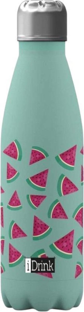 I-drink Drinkfles Meloen 650 Ml Rvs Groen