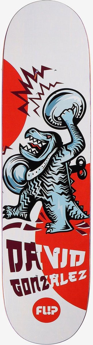 Flip Tin Toys 8.0 skateboard deck David Gonzales