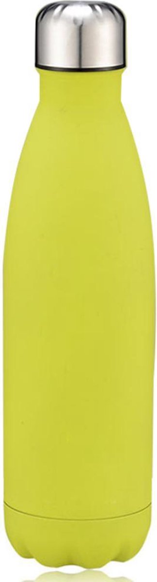 Able & Borret Thermosfles - Rubber coating - Metaal - Groen - 0.5 liter