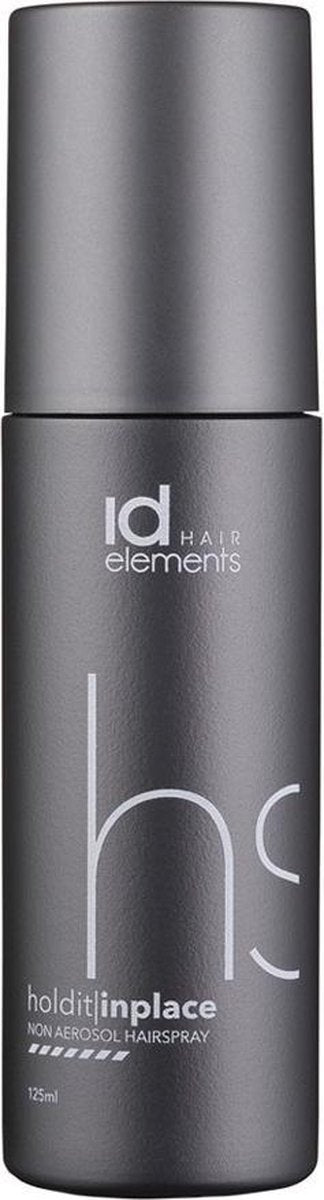 IdHAIR Elements Titanium - Holdit Inplace Non-Aerosol Hairspray 125ml