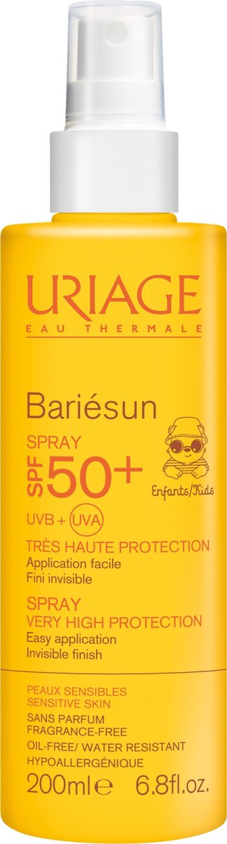 Uriage Bariésun zonnebrandspray 200 ml Lichaam en gezicht