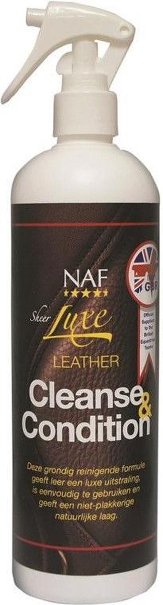 NAF Sheer Luxe Leather Cleanse & Condition