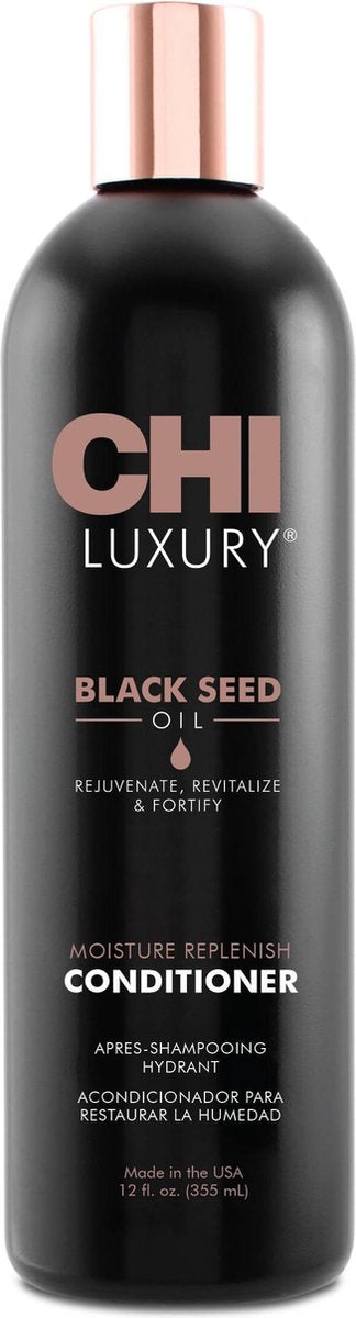 CHI Luxury Black Seed Oil Moisture Replendish Conditioner 355ml - Conditioner voor ieder haartype