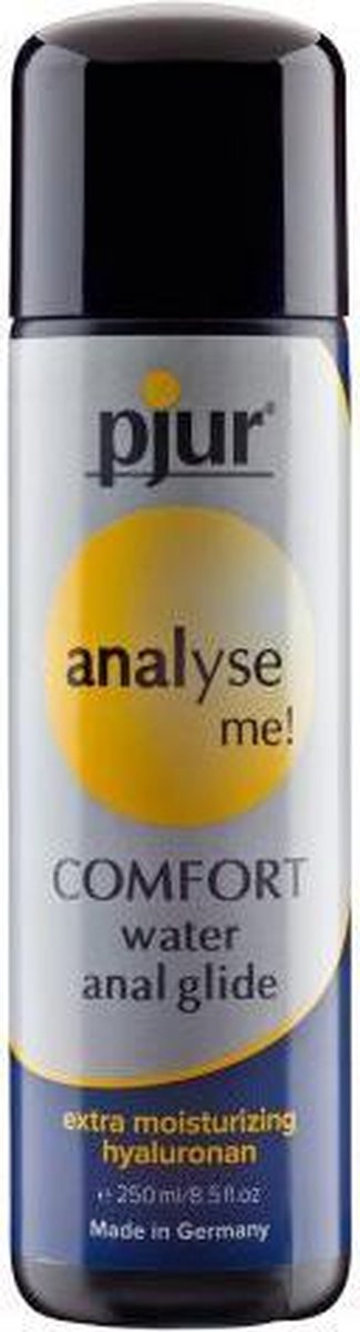 Pjur Analyse Me Anaal Glijmiddel op Waterbasis - 250ml | Waterbasis | Vrouwen | Mannen | Smaak | Condooms | Massage | Olie | Condooms |  Pjur | Anaal | Siliconen | Erotische | Easyglide