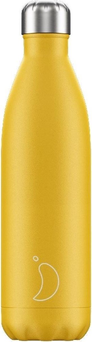 Chilly's 750 ml fles Burnt Yellow Matte 750 ml
