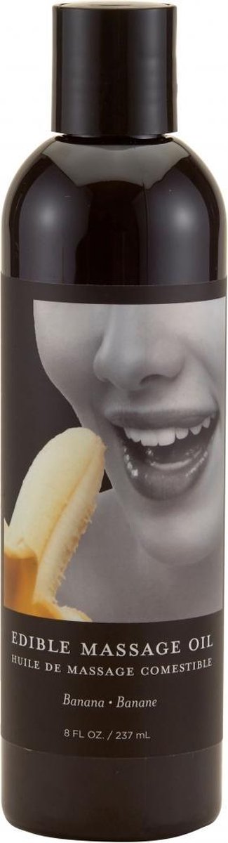 Banana Edible Massage Oil - 8oz / 237ml - Massage Oils -