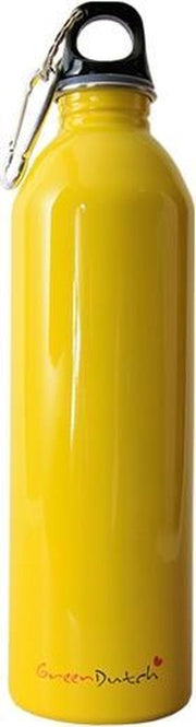 Greendutch roestvrijstalen drinkfles - 0.6 l - Geel