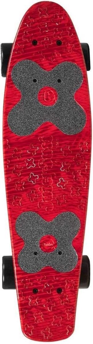 Skateboard Penny Board Volwassenen/Kinderen/Jongens/Meisjes  - Choke - Juicy Susi Elite Red Zora - Rood - 57 cm - 22.5 inch - Polypropeen