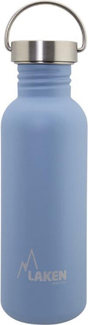 RVS fles Basic Steel Bottle 750ml S/S Cap - Blauw