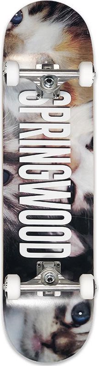 Compleet Skateboard Springwood Kittens 7.875
