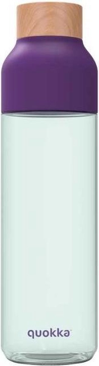 Quokka Drinkfles Tritan Ice Boreal 840 Ml Transparant/paars