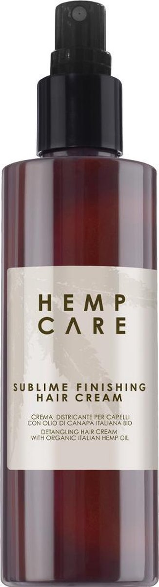 Hemp Care Sublime Finishing Hair Cream - Leave-in Conditioner met Hennepolie en Lijnzaadextract - Voedend