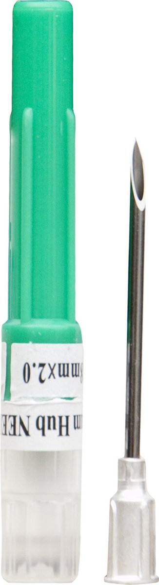 Naald Aluminium LL 200x38 14Gx2