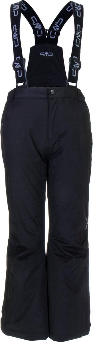 Campagnolo Salopette - Skibroek - Kinderen - 128 - Zwart