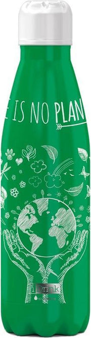 I-drink Thermosfles Planet 500 Ml Rvs Groen/wit