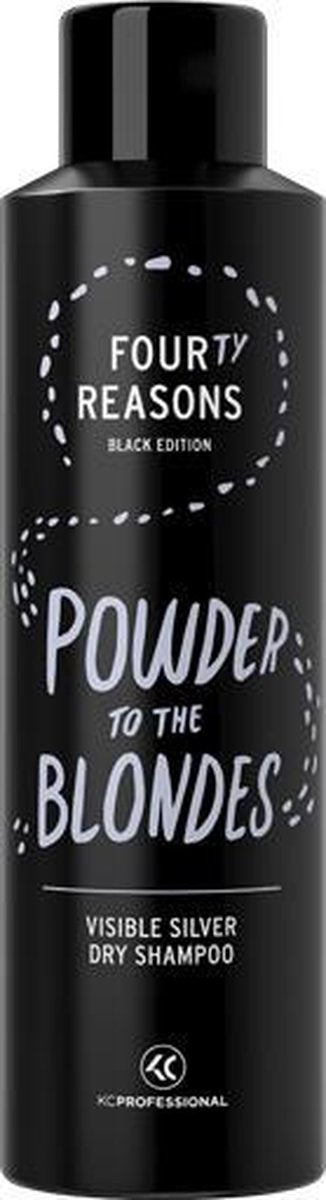 Four Reasons Black Edition Visible Silver Dry Shampoo