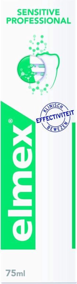 12x Elmex Sensitive Professional Tandpasta 75 ml