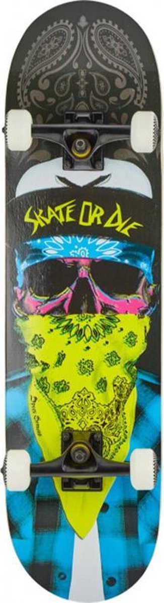 Speed Demons - Mob Compleet Skateboard Blue/Yellow 7.75