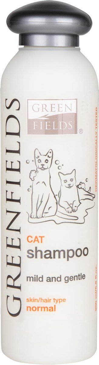 Milde en verzorgende Kattenshampoo - Greenfields 200 ml - 200 ml