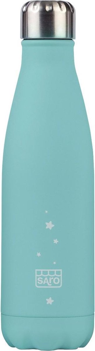 Saro Thermosfles Rvs 500 Ml 26 Cm Mintgroen