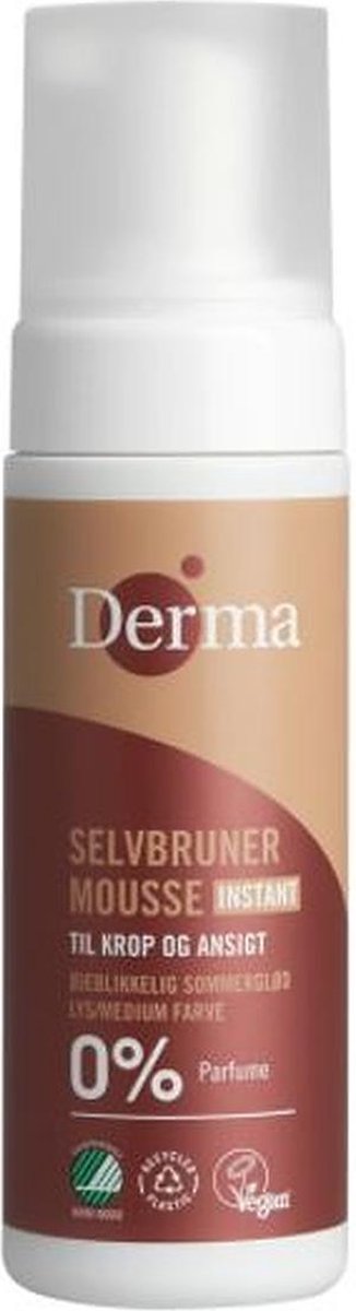 Derma Sun Zelfbruiner Instant Mousse - 2 x 150 ML - Parfumvrij